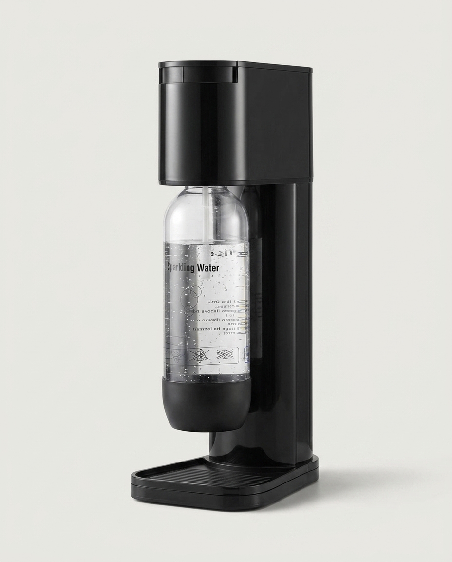 NS-SM01 Compact Soda Maker, complete product view